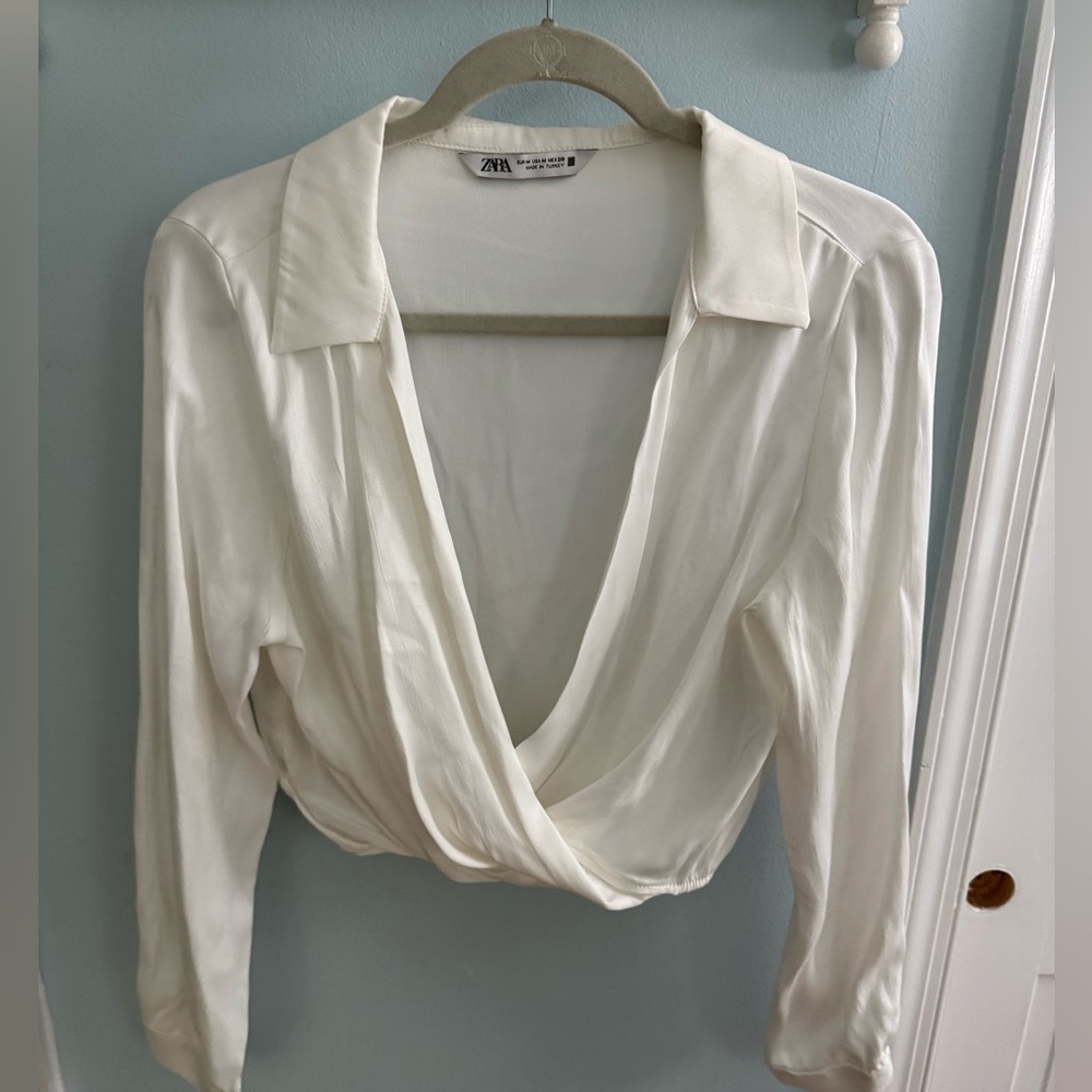 Zara Cream Blouse